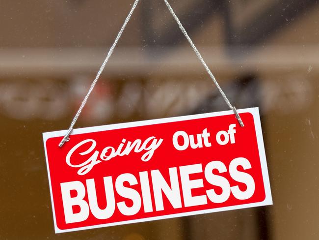 Going out of business stock image / file photo / picture.