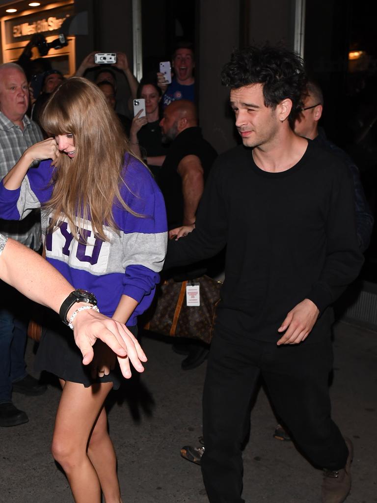 Taylor Swift and Matty Healy were hanging out in May. Picture: Robert Kamau/GC Images