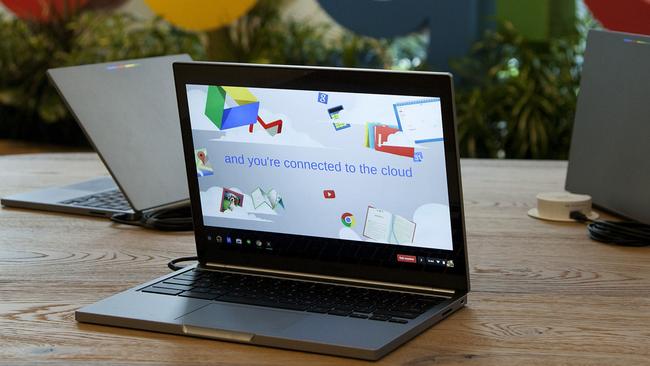 A Google Chromebook laptop computer. Picture: Bloomberg