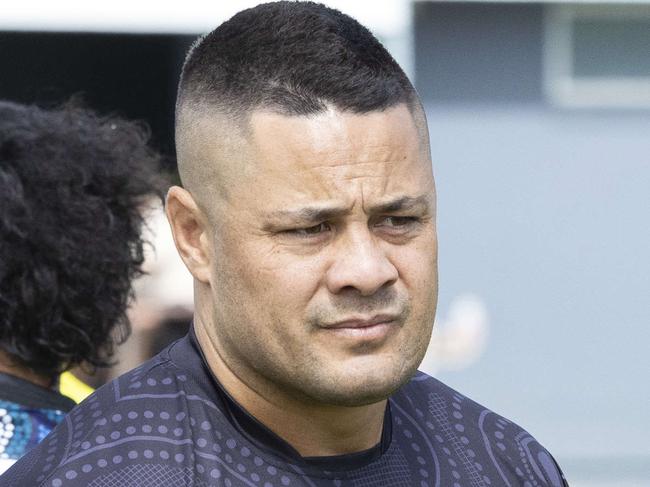 Jarryd Hayne at Nines Premier Rugby League event, Tugun, Saturday, January 25, 2025 - Picture: Richard Walker