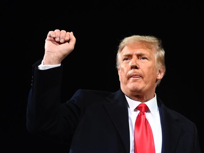 Donald Trump still has strong backing from the Republican Party. Picture: AFP