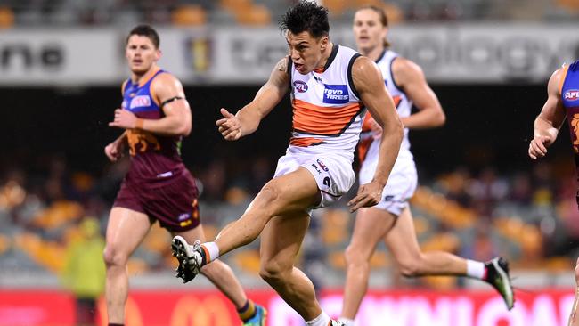 Dylan Shiel may miss Greater Western Sydney’s clash with the Gold Coast. Picture: Getty Images