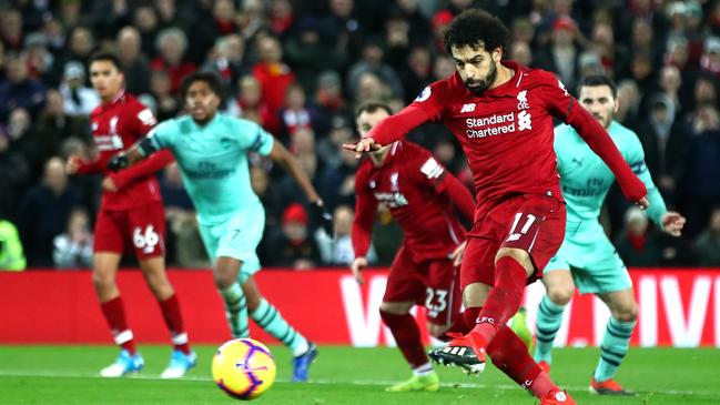 Salah has been in scintillating form for the Reds.