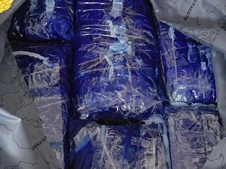 Two Czech Republic nationals Marian Varadi and Drahomira Valentova are expected to appear before Downing Centre District Court on 27 February, 2025 charged with allegedly importing 12kg of methamphetamine into Australia. Picture: AFP