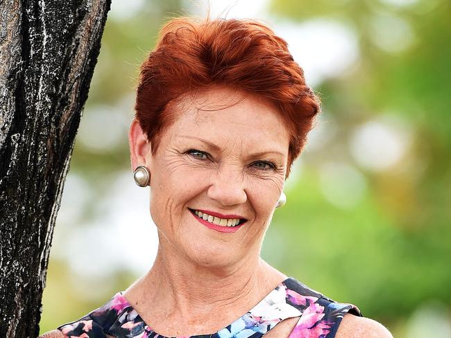 Leader of Pauline Hanson's One Nation Party Senator Pauline Hanson was in Townsville speaking with locals.   Picture: Zak Simmonds