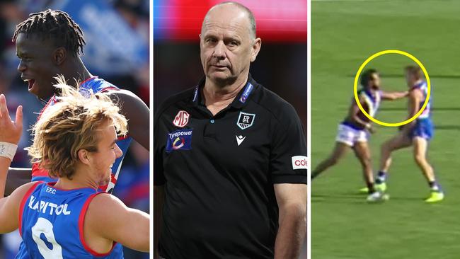 The Dogs dominated Port Adelaide in Ballarat.