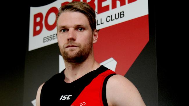 Essendon recruit Jake Stringer will look to debut with the Bombers against 2017 grand finalists Adelaide. Picture: essendonfc.com.au