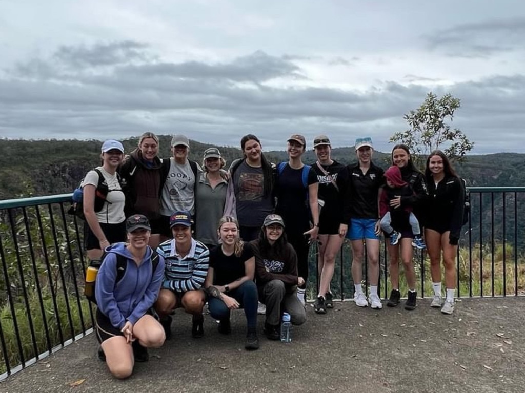 'B-----s who hike' group had an awesome turnout for their first women's only event to Wallaman falls