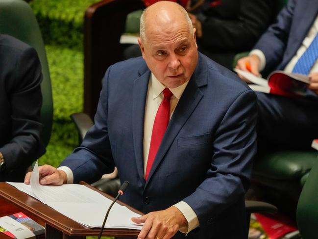 Treasurer Tim Pallas said the government would continue to deliver its fiscal strategy as it created more jobs and grew the economy. Picture: Getty