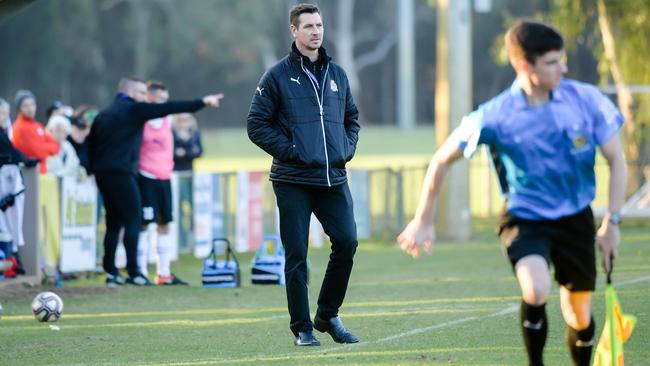 Raiders coach Nik Kuzman has praised his players for bouncing back to form with a convincing win over South Adelaide. Picture: AAP Image/Morgan Sette