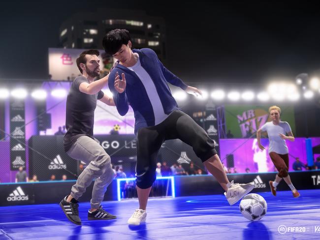 FIFA's new Volta mode is its best new feature.