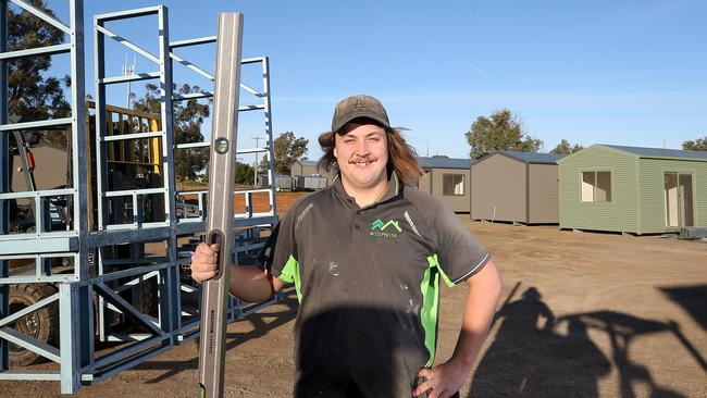 Wallace Transportable Units in Lascelles builds 50 units a year, many for on-farm worker accommodation. Picture: Yuri Kouzmin