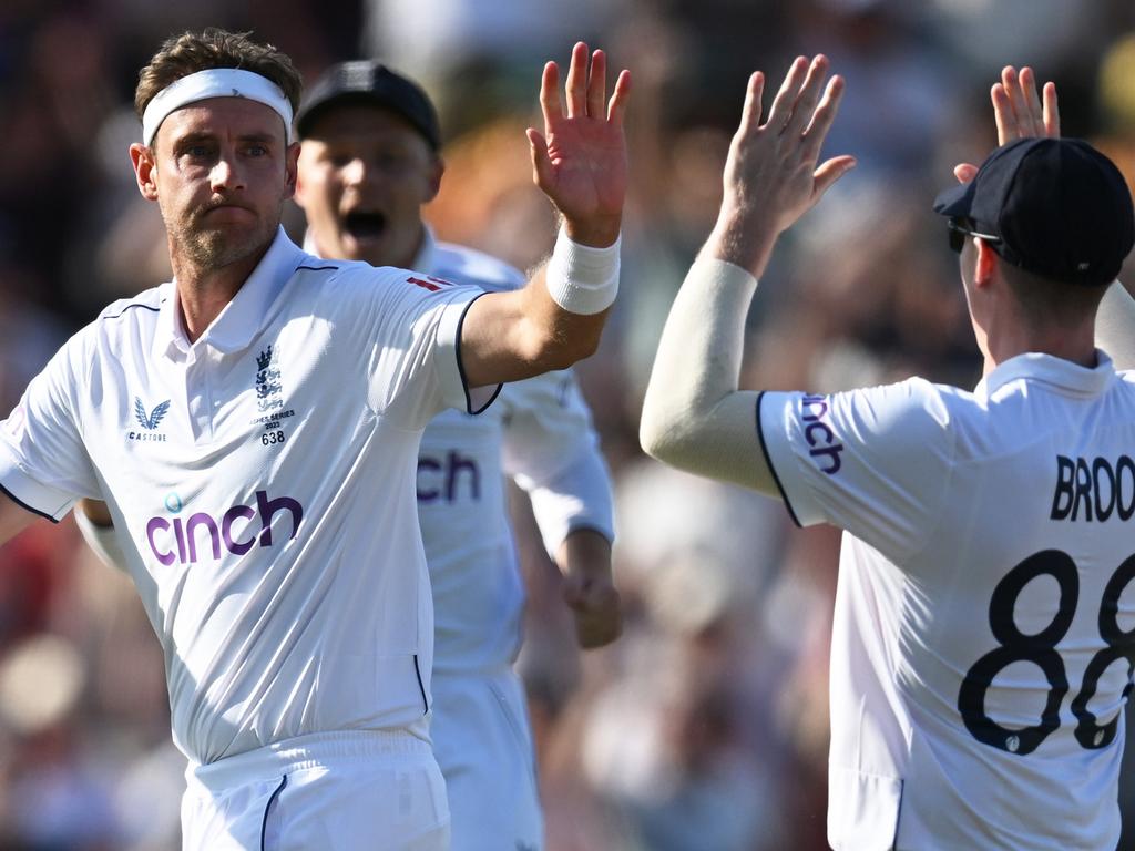 Stuart Broad got the better of Marnus Labuschagne and Steve Smith in the opening Test. Picture: Shaun Botterill/Getty Images