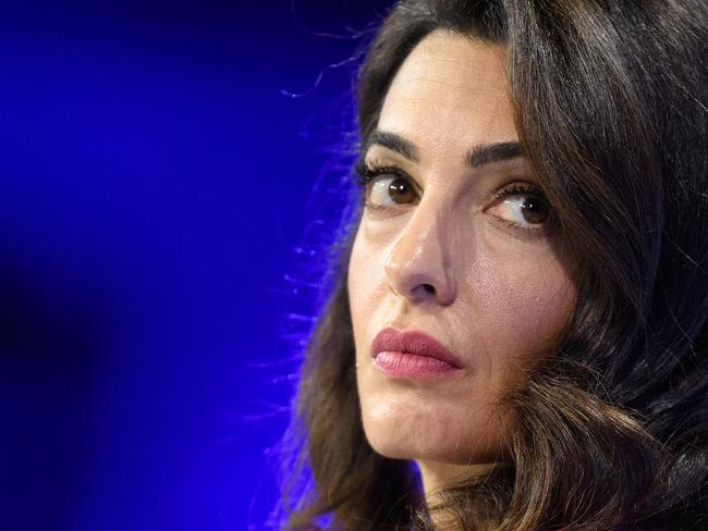 Amal Clooney just happens to be the planet’s most famous human rights lawyer now that Geoffrey Robinson is reaching his dotage.