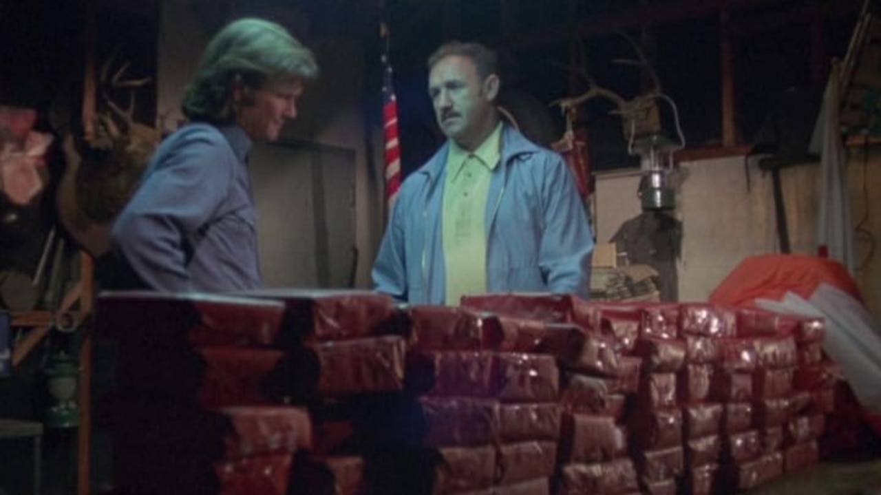 #41: Officer Leo Holland in Cisco Pike (1971) - Hackman plays a cop blackmailing a musician who turns to selling marijuana to make money.