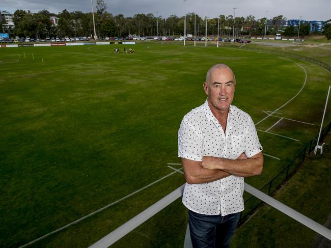 Zane Taylor was the 1989 Southport Sharks premiership captain, and also played for Geelong in the VFL. Picture: Jerad Williams