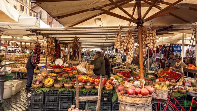 Fresh produce at the market.