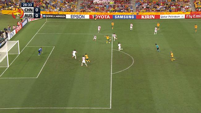 Leckie’s strike.
