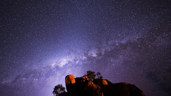 Lauren Bath snapped this beautiful photo of the Devil’s Marbles aka Karlu Karlu in the Northern Territory, Australia. Picture: @laurenbath