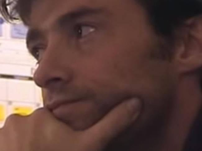 Baby-faced Jackman auditioning for X-Men