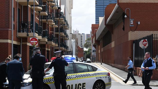 Prisoner Jason Burdon has escaped from the Adelaide Remand Centre. Picture: Brenton Edwards