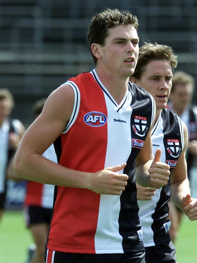 Barry Brooks joined St Kilda from Port.