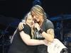 Emotional moment Keith Urban helps fan on stage