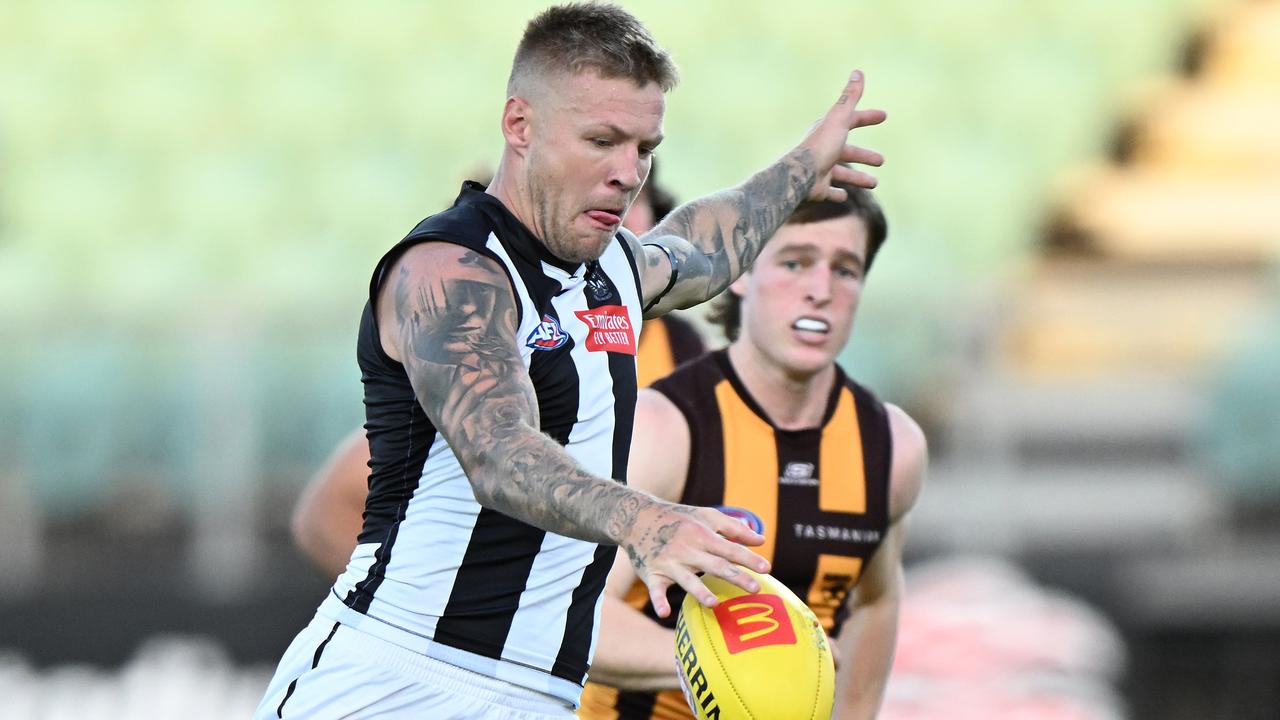 Jordan De Goey faces a nervous wait from the MRO. Picture: Getty Images