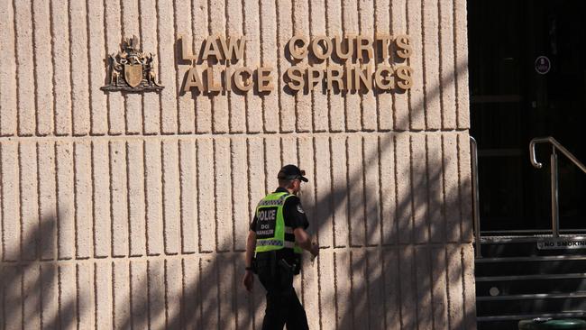 The charged teenagers appeared in the Alice Springs Local Court on Thursday. Picture: Gera Kazakov