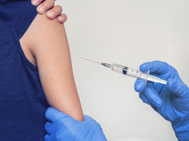 A patient is injected. Picture: iStock