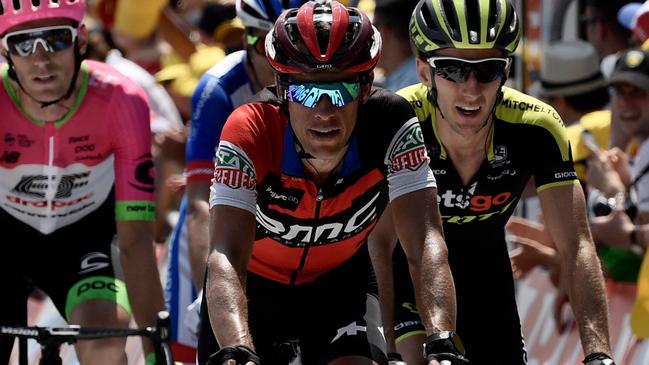 Richie Porte faces stiff competition from Team Sky in the Jayco Herald Sun Tour. Picture: AFP Photo 