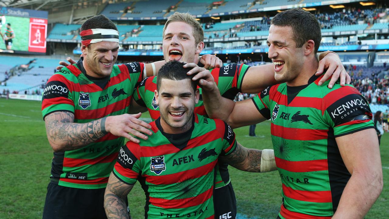 The Burgess brothers Luke Burgess, George Burgess and Sam Burgess. 