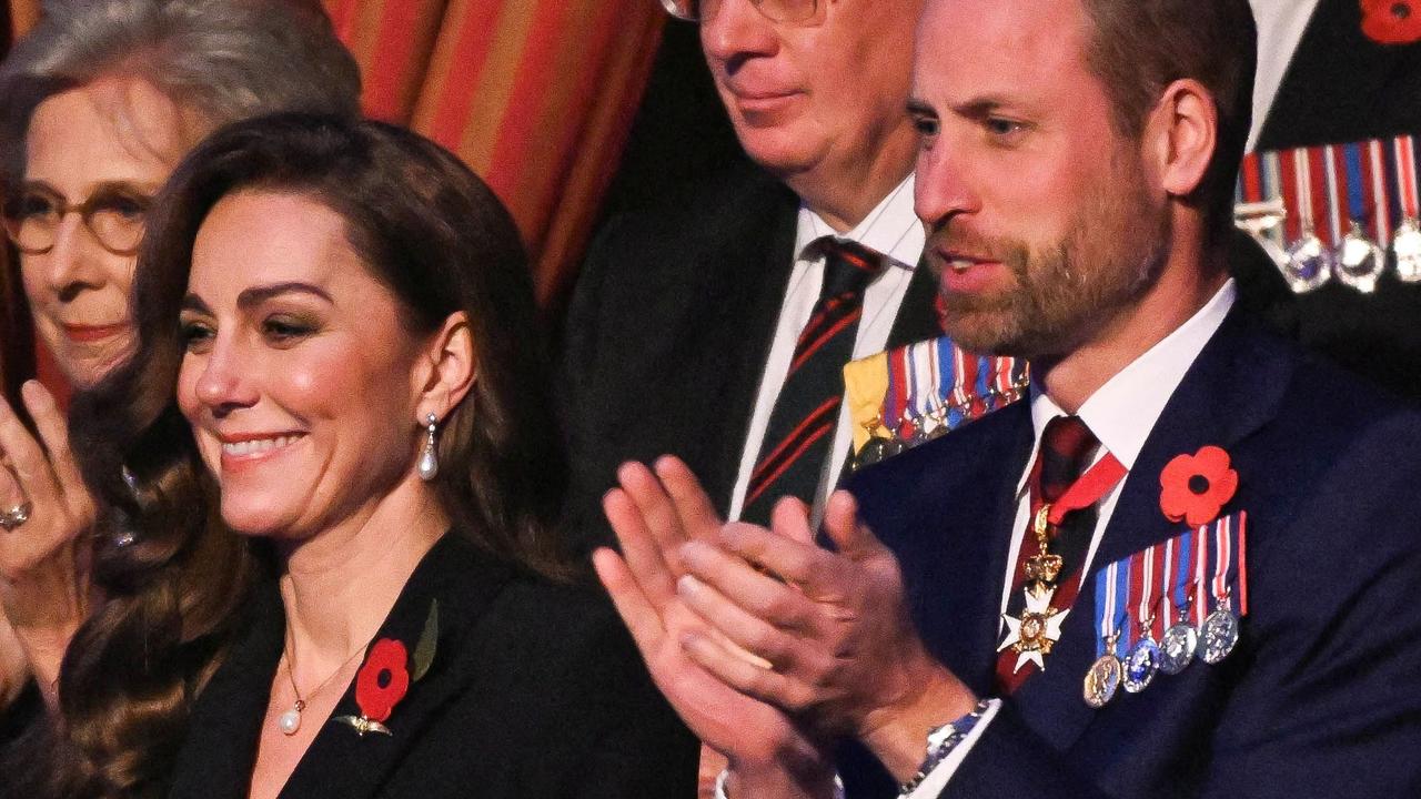 Kate and William at the Royal Albert Hall. Picture: Chris J. Ratcliffe. AFP