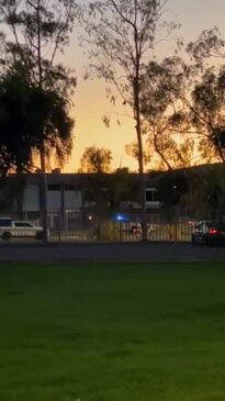 Police pursued an allegedly stolen Toyota Troop Carrier in Alice Springs