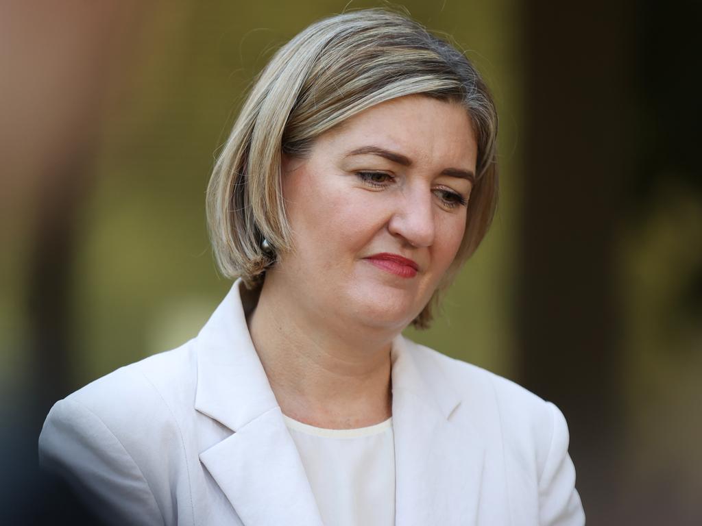 Health Minister Shannon Fentiman on Sunday. Picture: Lachie Millard