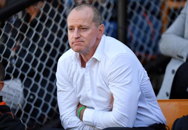 Wests Tigers coach Michael Maguire is under pressure. Picture: Gregg Porteous/NRL Photos