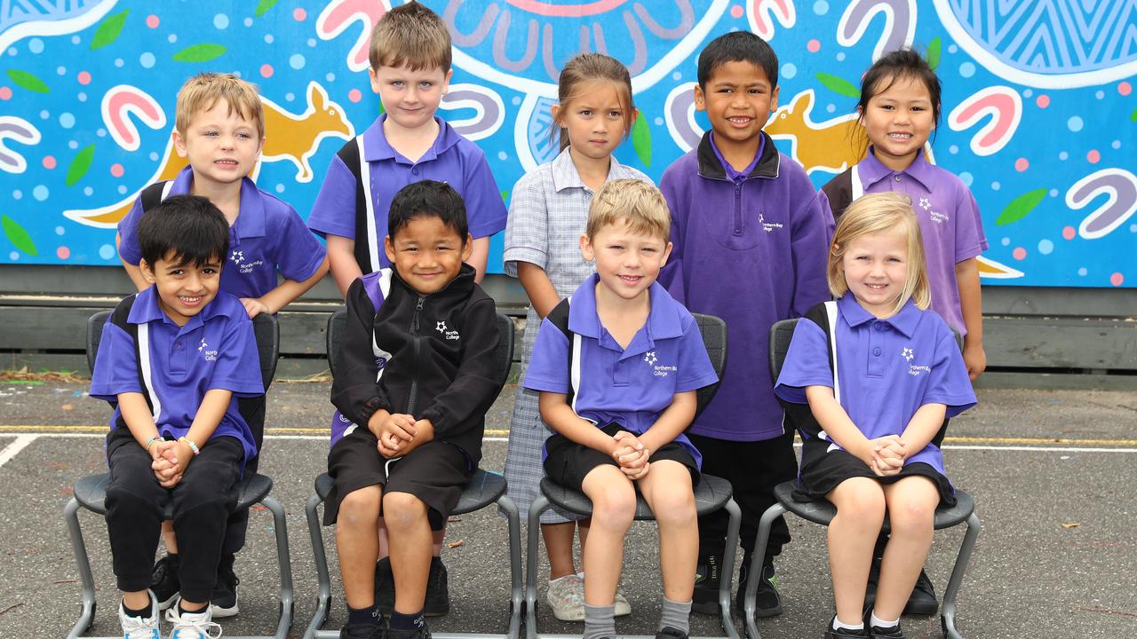 Northern Bay College Hendy P-8 Campus 2025 prep HA2. Front: Ojas Sharma, Saw Lay Eh Htoo Saw, AJ Galvin, Willow Sinclair. Back: Angelo Gastis, Hendrix Taylor, Mikaela Wierenga, Samuel Nelio, Ray Ku Sey