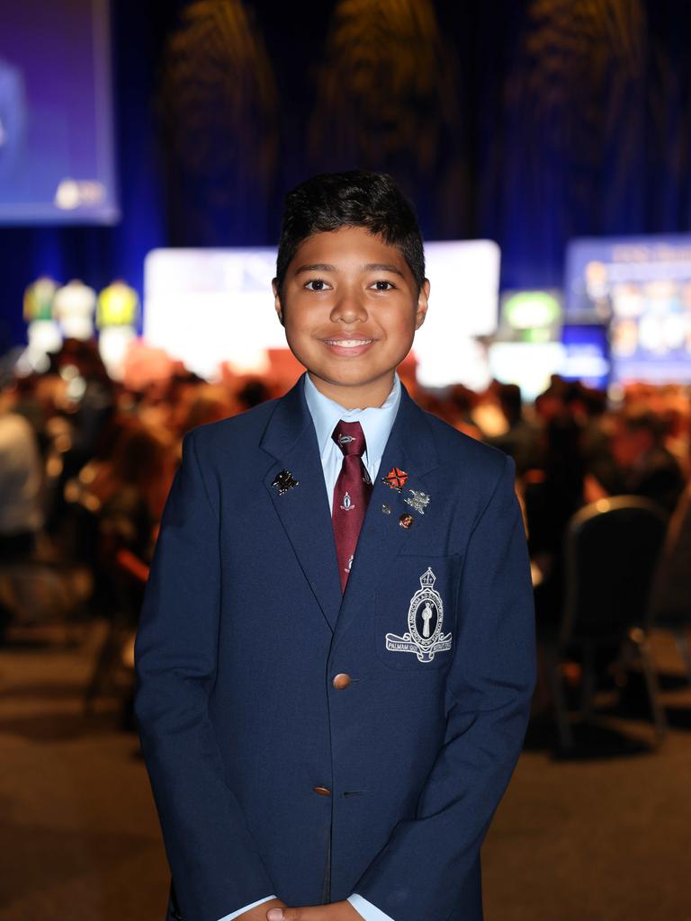 Arnido Matysek at the TSS Foundation Breakfast, Gold Coast Convention and Exhibition Centre. Picture, Portia Large.