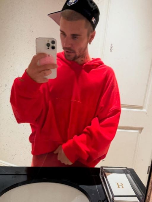 He hasn’t released new music since 2022. Picture: Instagram/JustinBieber