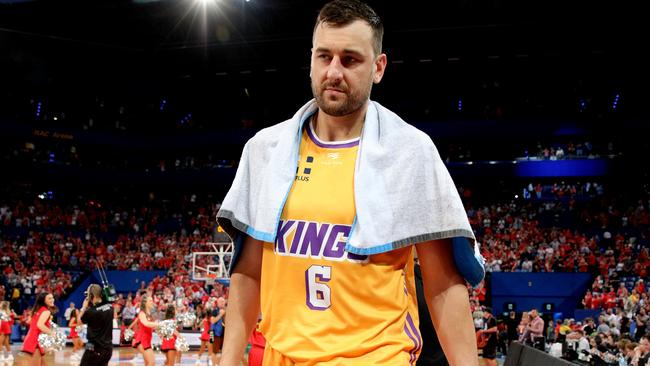 Andrew Bogut couldn’t change the course of the game.