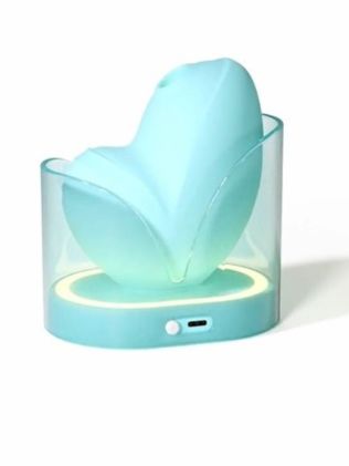 Add a bit of ambiance with the charging base/mood light. Picture: Namii