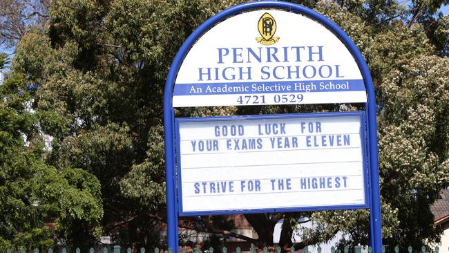 Penrith Selective High School.