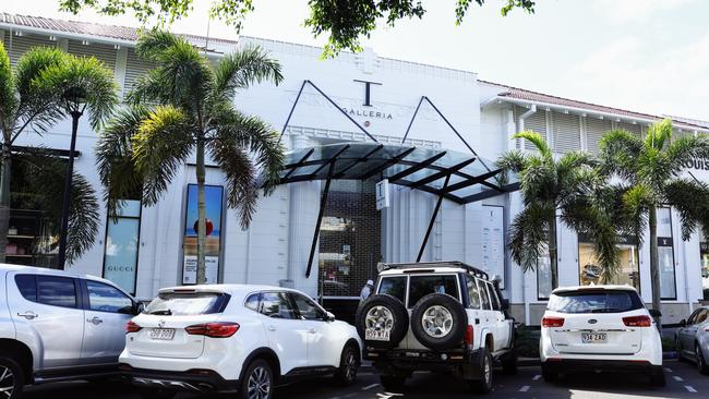 Luxury brand department store T Galleria by DFS, on the corner of Abbott and Spence Streets in the Cairns CBD has closed its doors. Picture: Brendan Radke