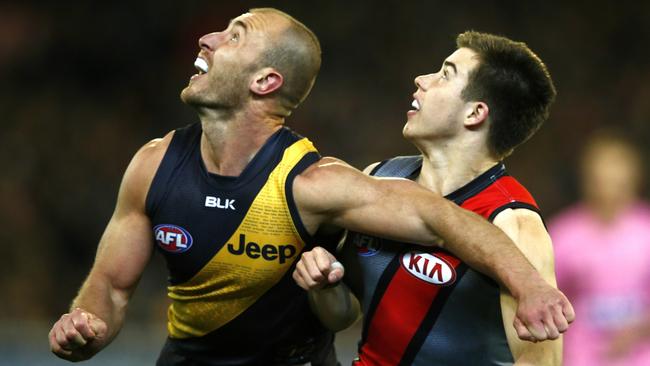 Matt Thomas played 15 games in two seasons at Richmond. Picture: Wayne Ludbey