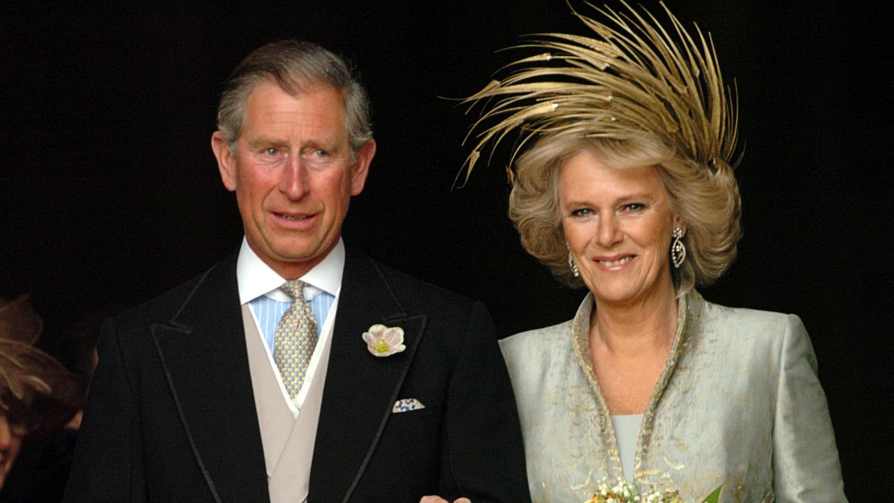 The day Prince Charles took huge gamble marrying the woman Diana called the "third person" Camilla, at St George's Chapel, Windsor. Picture: Arthur Edwards.