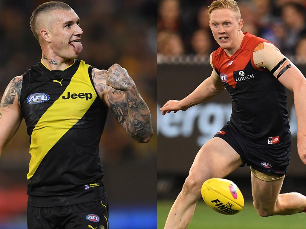 Dustin Martin and Clayton Oliver.