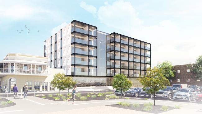 Development plans have been submitted by Hans Ehmann of the Neville Smith Group for a $35 million-dollar hotel development situated on Port Adelaide’s riverfront.