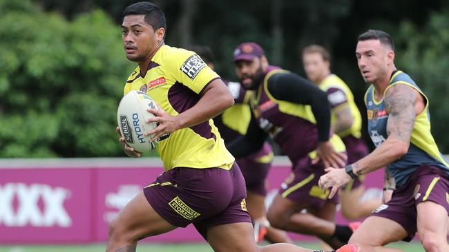 Anthony Milford has the chance to step up for the Broncos. Picture: Peter Wallis