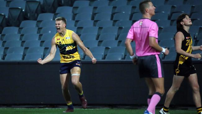 Woodville-West Torrens father-son prospect Tyler Welsh. Picture: SANFL/Peter Argent