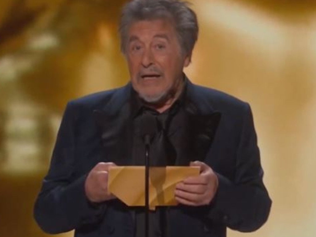 Al Pacino didn't exactly nail the delivery.